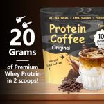 Protein Iced Coffee – Natural Cold Brew Energy Boost