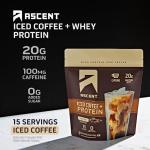 Ascent Iced Coffee Protein Powder - High Protein Boost
