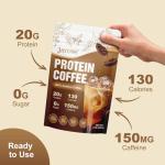 JAYUSS Protein Coffee Powder - Keto Friendly Blend