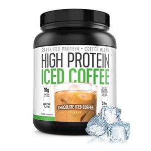 Keto-Friendly Chocolate Iced Protein Coffee Powder