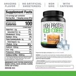 Keto-Friendly Chocolate Iced Protein Coffee Powder