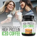Keto-Friendly Chocolate Iced Protein Coffee Powder