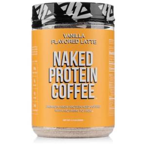 Naked Nutrition Vanilla Latte Protein Coffee Powder