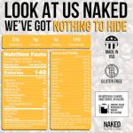 Naked Nutrition Vanilla Latte Protein Coffee Powder