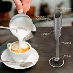SimpleTaste Handheld Milk Frother for Creamy Coffee