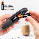 Zulay Kitchen Milk Frother Wand with Batteries