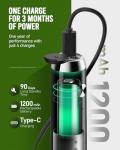 Rechargeable Milk Frother for Perfect Coffee Foam