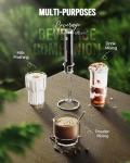 Rechargeable Milk Frother for Perfect Coffee Foam