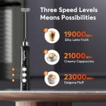 FoodVille Handheld Milk Frother for Coffee & Protein