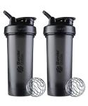 BlenderBottle Classic V2 Shaker – 28 Ounce, 2 Pack