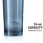 BlenderBottle Pro Series Shaker Bottle, 24-Oz, Black