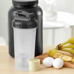 28 oz Protein Shaker Bottles with Whisk, 2 Pack