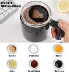 Self-Stirring Rechargeable Coffee Mug – 14oz Black