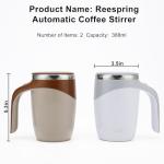 Self-Stirring Coffee Mug Combo - 2 Pack