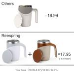 Self-Stirring Coffee Mug Combo - 2 Pack