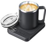 Electric Coffee Mug Warmer and 16oz Mug Set