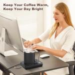 Electric Coffee Mug Warmer and 16oz Mug Set