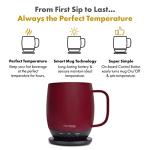Smart Mug - Temperature-Controlled Self-Heating Coffee