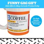 Funny Prescription Coffee Mug - Unique Gag Gifts