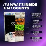 Adaptogenic Mushroom Coffee with Collagen for Energy