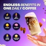 Adaptogenic Mushroom Coffee with Collagen for Energy