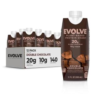 Evolve Double Chocolate Vegan Protein Coffee Powder