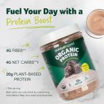 Organic Vegan Protein Coffee Powder - Rich Chocolate
