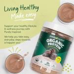 Organic Vegan Protein Coffee Powder - Rich Chocolate
