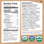 EarthChimp Organic Chocolate Protein Coffee Powder
