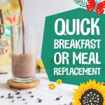 EarthChimp Organic Chocolate Protein Coffee Powder