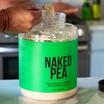 NAKED Pea Protein Powder - Unflavored Vegan, 5LB
