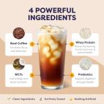 Mocha Protein Iced Coffee - 100% Natural Cold Brew