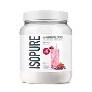 Isopure Mixed Berry Protein Coffee Powder, 20g Protein