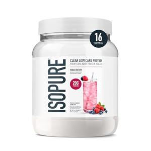 Isopure Mixed Berry Protein Coffee Powder, 20g Protein