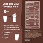 FlavCity Grass Fed Whey Chocolate Protein Powder