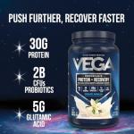Vega Sport Vegan Protein Powder, Vanilla, 20 Servings
