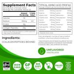 Orgain Collagen Peptides Powder for Hair and Joints