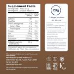 Chocolate Collagen Peptides Powder for Healthy Hair, Skin