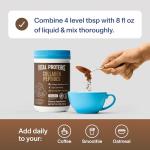 Chocolate Collagen Peptides Powder for Healthy Hair, Skin