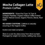 High Protein Mocha Collagen Coffee, Dairy Free