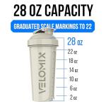 Velomix Protein Shaker Bottle 6-Pack - Earth Tones