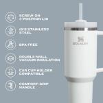 Lilac 30 oz Protein Coffee Tumbler with Straw