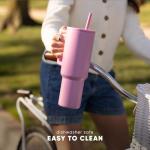 Modern 40 oz Insulated Protein Coffee Tumbler