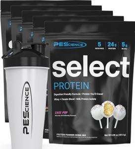 PEScience Protein Powder Variety Pack - 5 Flavors
