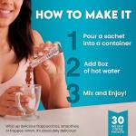 Collagen Protein Coffee Powder for Energy and Focus