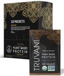 Truvani Vegan Chocolate Protein Coffee Powder Packets