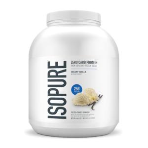 Isopure Zero Carb Whey Protein Powder, Vanilla