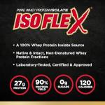 ALLMAX ISOFLEX Chocolate Whey Protein Powder, 27g