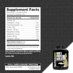 NutraBio Whey Protein Isolate, Alpine Vanilla, 5 Lbs