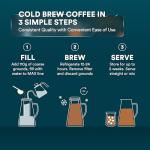 Airtight Cold Brew Iced Coffee Maker Pitcher 1.5L